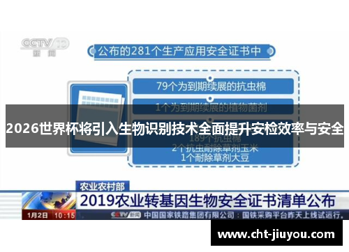 2026世界杯将引入生物识别技术全面提升安检效率与安全